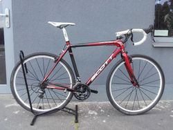 Karbonové cyklokrosové kolo Scott Addix CX - váha 7,5 Kg, vel. 56 (175/185cm)