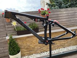 Karbonová rámová sada AMS 100 C:62 Race 29 Frame blackline 17" - 2190 g.