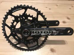 Kliky Rotor 3DF, 34/50T, 172.5mm, osa BB30