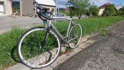 Silniční kolo Fondriest FZ4, hliník, šedý lak