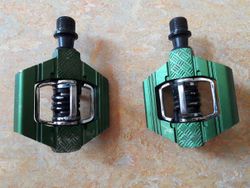 CRANKBROTHERS Candy 2 Green nášlapné pedály