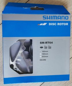 Brzdový kotouč Shimano SM-RT64