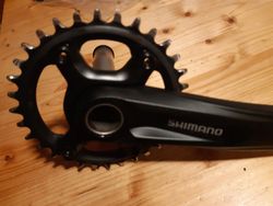Kliky MTB - SHIMANO FC-MT610-1 1X12 - 175 mm 32z