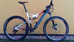 Prodám celoodpružené kolo Cannondale Scalpel 1 s kompletními karbonovými doplňky
