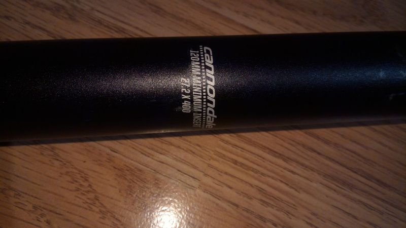 Sedlovka Cannondale C3 27.2/400