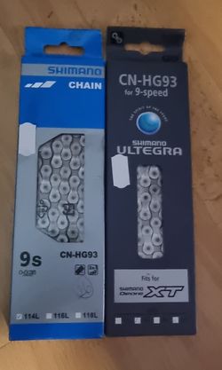 SHIMANO ŘETĚZY 9 SPEED