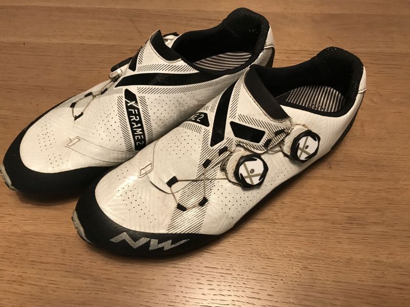 Pánské MTB tretry Northwave Ghost Pro - White