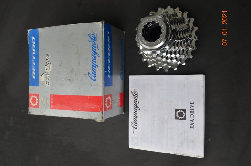 nové CAMPAGNOLO kazety RECORD 8S RECORD 9S RECORD 10s CHORUS 10S CENTAUR 10S