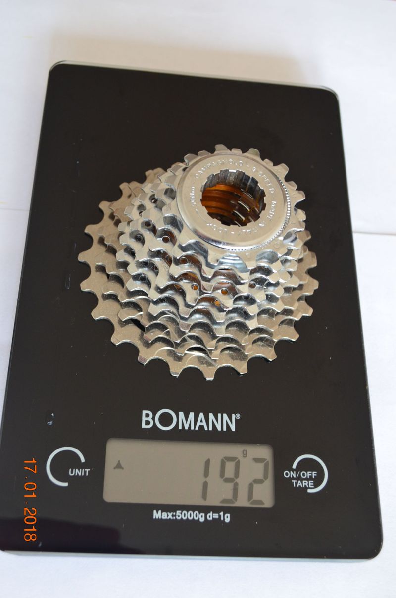 nové CAMPAGNOLO kazety RECORD 8S RECORD 9S RECORD 10s CHORUS 10S CENTAUR 10S