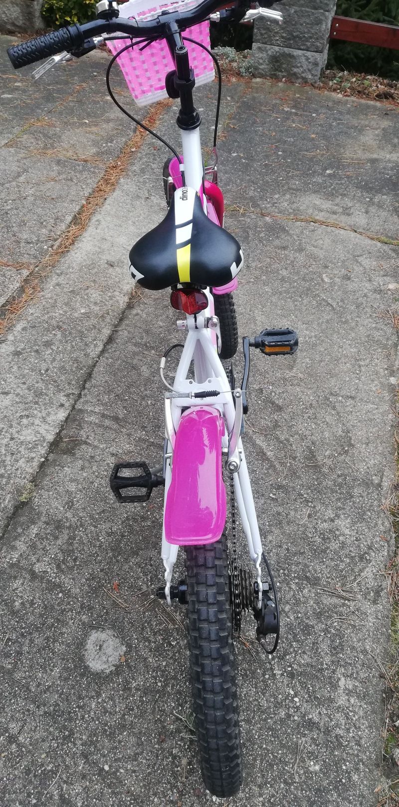 DINO Bikes - Dívčí růžové kolo 20" Aurelia 420 Sport