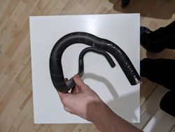 Řídítka UNO Ultralite-6061 PG + Pells Esprit Race X57 100 mm