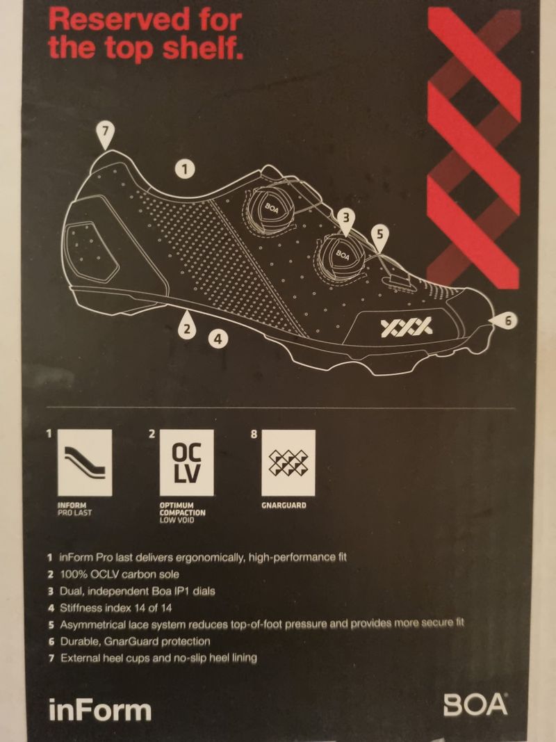 Nove mtb tretry Bontrager XXX