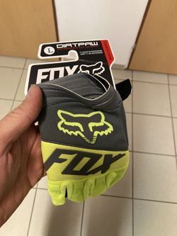 Prodám rukavice na kolo FOX velikost L žluto šedé