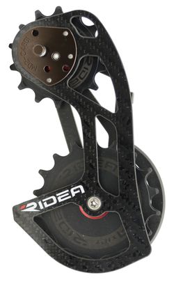 vodítko RIDEA MTB OVERSIZE M2, 14z-18z, karbonové,