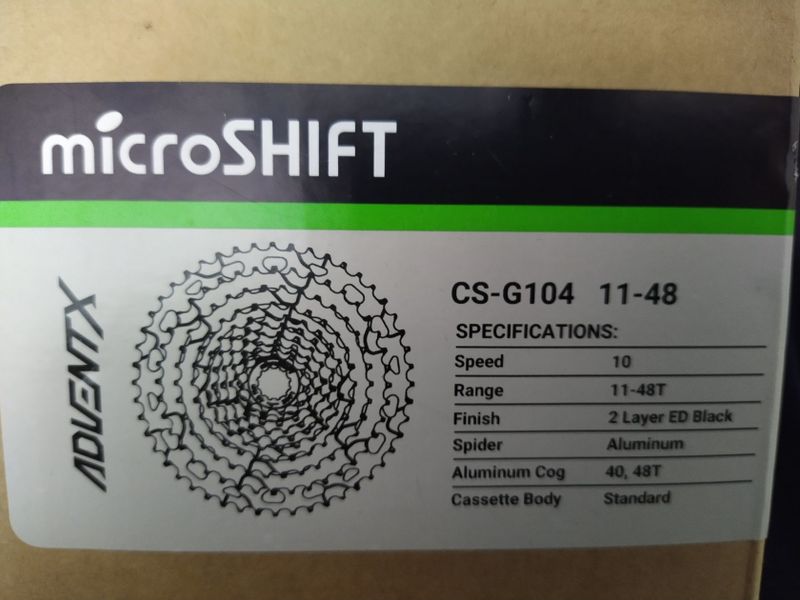 Kazeta MicroShift CS-G104