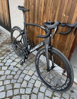 obm bycicle polepy Pinarello f12 velikost 595mm