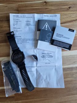 Prodám zánovní hodinky Garmin Tactix Delta Pro Solar Sapphire + TOPO mapy V4 + nylonový řemínek