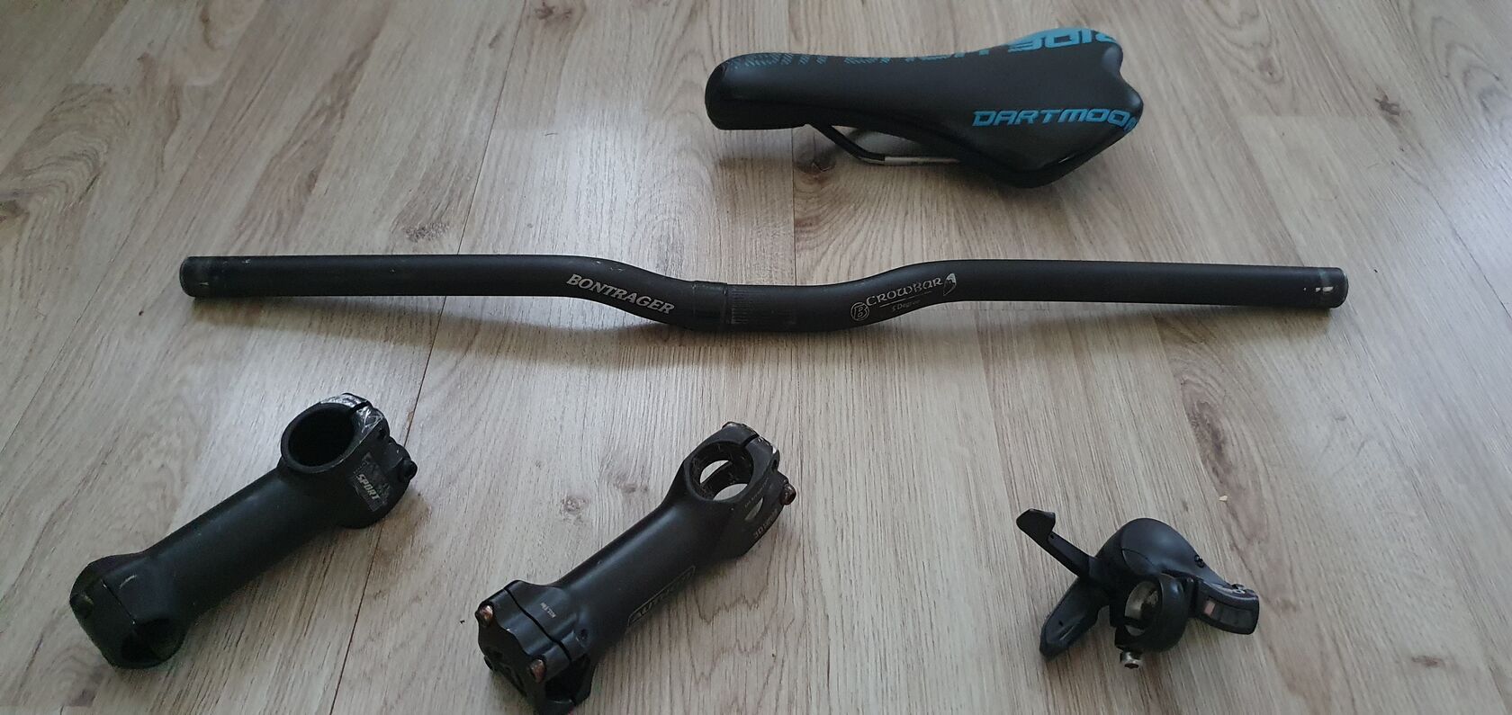 Řídítka Bontrager Crowbar 5 Degree 