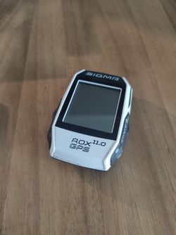 Cyklocomputer GPS Sigma Rox 11.0 bílý - bez čidel