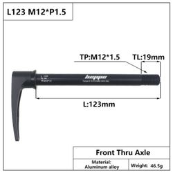Prodám pevné osy M12×1.5