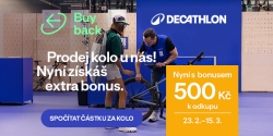 Vyměň staré kolo za peníze na nové a získej extra bonus 500 Kč!