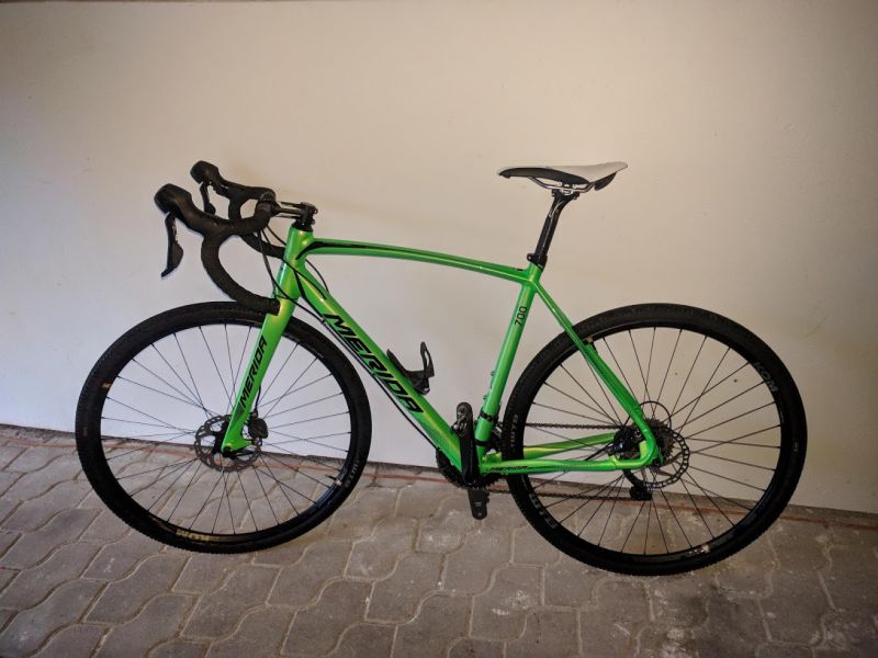 Zelené cyklokrossové kolo Merida CYCLO CROSS 700