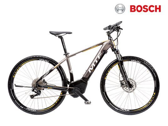 Elektrokolo MTF Cross 9.0 (17) BB, barva černošedožlutá