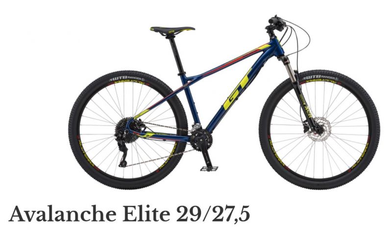 Kolo ukradené před školou, GT Avalanche Elite 27,5"