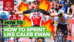 Analýza sprintu Caleba Ewana