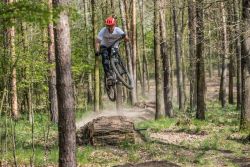 Michal Prokop na lokálním trailu